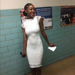 White Lace Dress 🥰